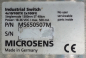 Preview: Industrial Switch MS650507M 1300nm ST 40km Power 18-36 VDC /max 500mA MICROSENS