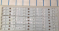 Preview: 40FU3253C Set8 8x 40F2370-6EA 006-P2K1793B LED Backlight