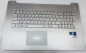 Preview: N750J N750JK N750JV N750JX N750LF Topcase Tastatur 13NB0201AM0311 für Asus silber Englisch Russisch