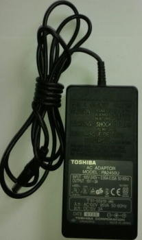 AC ADAPTER MODEL: PA2450U INPUT: 100-240V 0.95A-0.55A 50-60Hz OUTPUT: 15V 3A