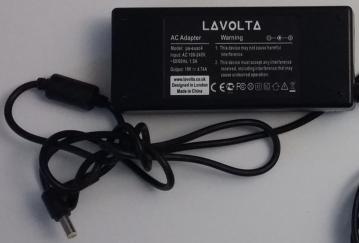 AC Adapter Model:pa-euac4 Input:AC 100-240V. 50/60Hz, 1.5A Output: 19V 4.74A