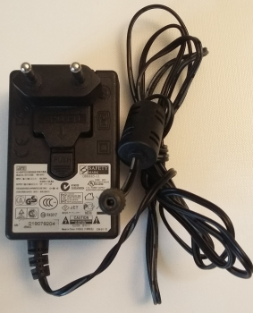 AC ADAPTER  080885-11 Model No: WA-18H12 INPUT: 100-240V  50-60Hz 0.5A Max. OUTPUT: 12V 1.5A