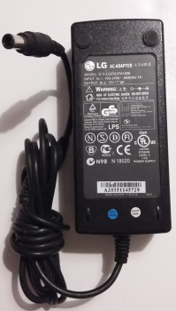 LG AC ADAPTER MODEL: LSE0107A1236 INPUT: 100-240V 50/60Hz 1A OUTPUT: 12V 3A