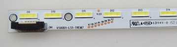 V580D1-LS1-TREM7 V580DK2-KS1 LED Backlight für 58PUK6809 LEFT