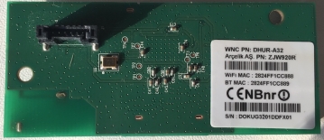 Wi-Fi Module DHUR-A32 ZJW920R 48DHUR01.0GB für 55GUB7772, 40GFB6727