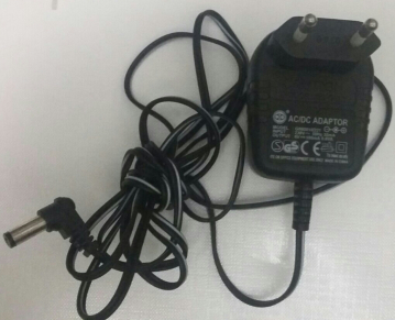 AC/DC ADAPTOR MODEL: G060010D21 INPUT: 230V 50Hz 35mA OUTPUT: 6V 100mA 0.6VA