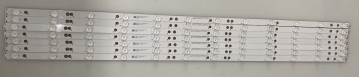 Set 7x GJ-2K18-49-D712-V1-One Bar LED-Backlight für 49PUS6401