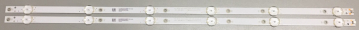 SET2 2x  GJ-2K18-315-D206-CSP-V5 01U33-d LED Backlight TPT315B6 32PFS5823/12 32PUS5823