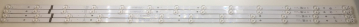SET4 2x RF-CF580002AE30-1201 2x RF-CF580002AE30-1301 LED Backlight 58H600UDS