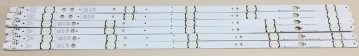 SET6 4x 3009-5921 (3009-1058) VESTEL 490DRT VNB A-TYPE REV08 2x 3009-5922 (3009-1059) VESTEL 490DRT VNB B-TYPE REV08 LED Backlight z.B für 49L3763DA, D49F287E4