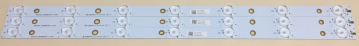 SET3 3x LED EVERTOP LBM280P0701-i-4(HF) LED Backlight für 28HFL3009