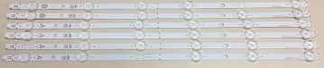 SET6 2x 30092639 SVV490A69_B_Rev02_170428 4x 30092638 SVV490A69_A_Rev02_170428 LED Backlight z.Bfür 49V5863DA