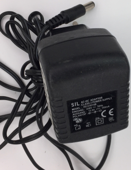 VD125015B AC/DC Adaptor Output: 12,5V - 150mA