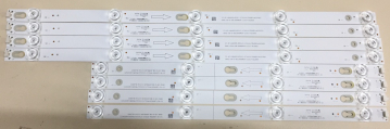 Set 4x SJ.SB.D4900401-3030BL-M  4x SL.SB.D4900501-3030BR-M 170712 LED Backlight z.B für 49UC6316, U49P6066, U49P6006