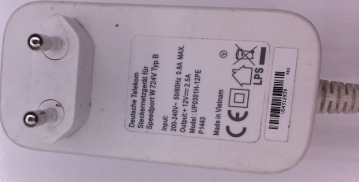 UP0301H-12PE P1443 OUTPUT 12V-2.5A Fernbedienung