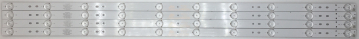 Set4  4x0D395D10-ZC21FG-02    303TT395034  LED Backlight z.B für  DVB-PM13959H