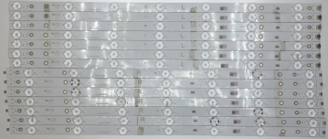Set14    7xIC-A-A0AG55DB13L  und   7xIC-A-A0AG55DB13R   LED Backlight z.B für  PL5542UH
