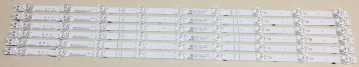 Set 6x HD650X1U81-T0L1-2019092501-SVH650AH8 CRH-BX65X1U813030T060999P-Rev1.2 LED-Backlight für 65A7300 65AE7010F