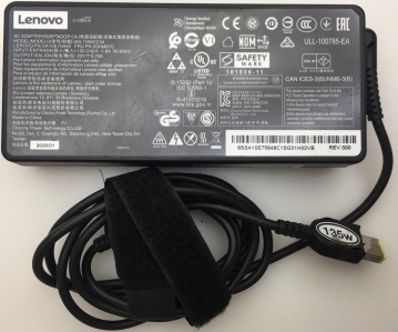 AC Adaptor Lenovo ADL135NCC3A Original 20V---6,75A INPUT 100-240V-1.8A 50-60Hz