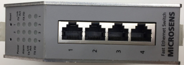 Industrial Switch MS650507M 1300nm ST 40km Power 18-36 VDC /max 500mA MICROSENS
