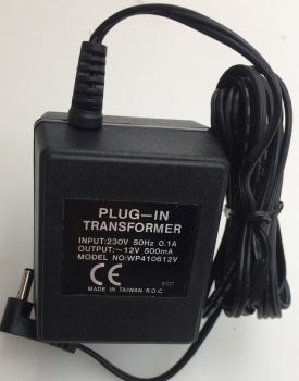 PLUG-IN WP410612V INPUT: 230V 50Hz OUTPUT:-12V 500mA ADAPTER