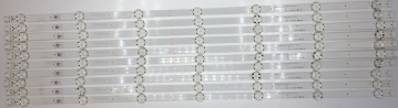 Set 10x 170721_3PCM00731A ZYR65600-AA  LED Backlight für 654GB8866, 65PUS6121, 65GUB8867 65VLX7100BP