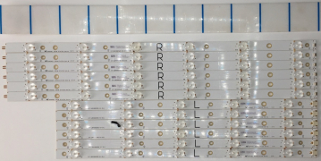 49PUK4900 Set 12x6 EVTLBM490E0501-​AJ-3(L) und 6x  EVTLBM490E0601-​AK-3(R) LED Back­light