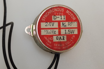 Synchronous Motor D-11 24V 3/3.6 RPM