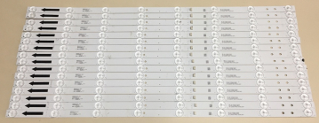 SET16 16x 55D8300P 55HR332M08A0 V2 4C-LB550T-HR21 LED Backlight