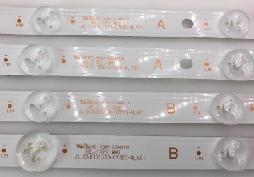 58UA3A63DG D58U553M1W  58H600UDS  LT-58VA697 Set4 2xJL.D580C1330-078ES-M_V01(A)3010-5580 und 2xJL.D580D1330-078ES-M_V01(B)3010-5581 LED-Backlight