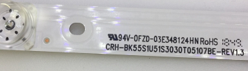 H55A6100 Set 5x5 CRH-BK55S1U51S3030T05107BE-REV1.3 LED Backlight