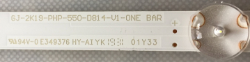 55PUS8804 GJ-2K19-PHP-550-D814-V1-0NE BAR LED Backlight