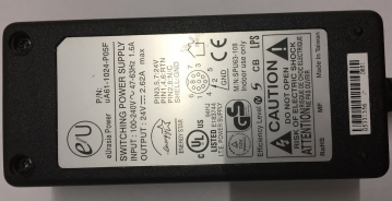 UA61-1024-P05F SWITCHING POWER SUPPLY IN:100-240V 47-63Hz 1.6A OUT:24V---2.62A