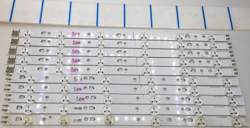 UE40EH5000, UE40EH6030W LH40MDBPLGC UE40EH5300W Set10 5x 40-3535LED-60EA-L D1GE-400SCA-R3  und 5x 40-3535LED-60EA-R D1GE-400SCB-R3 LED Backlight