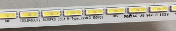 17ELB49ULR2 7020PKG 68EA R-Type_Rev0.3 150703 LED Backlight z.B für L49U300N4CW, TIPST49B