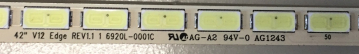 42PFL4007K 42" V12 Edge Rev1.1 6920L-0001C 6916L0936A LED Backlight