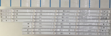49UK6200P, 49UM7390,49UK6400P Set8 4x Right HC490DGG-SLTLB und 4x Left HC490DGG-SLTLB LC49490134A  LED Backlight