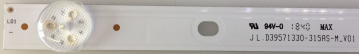 GQ0DD-A540D Set3 3x JL.D39571330-315AS-M_V01 LED Backlight