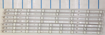 56PUS6031 D55U400X4CW 55PUS6031  Set7 4x 3009-1613 VESTEL 55" UHD DRT A-TYPE REV01  und 3x 3009-1614 VESTEL 55" UHD DRT B-TYPE REV01 LED Backlight