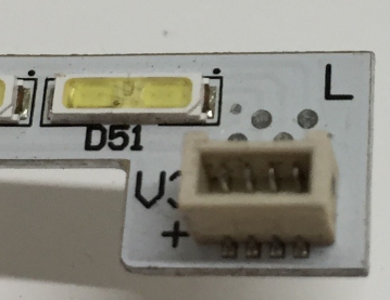 39PFL3807K LED Backlight 015B8000-A42-000-6840 V-6840-A42-30 TPT390J1 L-type
