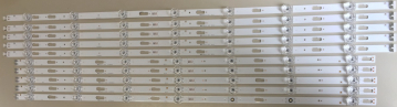 GU70TU7179 SET10 5xSVC700A28_L 50475A und 5xSVC700A28_R 50489A  LED Backlight