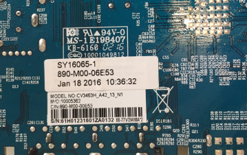 CLB50B1081S CV3463H-A42 CV3463H_A42_13_N1 SY16065-1 890-M00-06E53 10005362 Mainboard