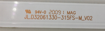 GT08-SG32H5556J Set2 2x JL.D32061330-315FS-M_V02 LED Backlight