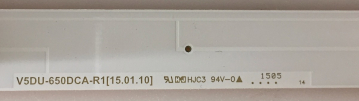 Set16 8x V5DU-650DCB-R1 und 8x V5DU-650DCA-R1 LED Backlight für UE65KU6179, UE65JU7590