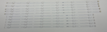 GU65TU8079U GU65TU6579U GU65TU6579U GU65TU6979U GU65TU7199 NEUE SET LED Backlight