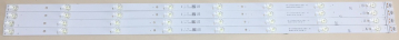 43QF5D63DH SET4 2x RF-CF430015AF30-0801 2x RF-CF430015BF30-0801 LED Backlight