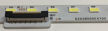 TX-58GXF887 TX-58HXT886 LED-Backlight 6202B000E4700