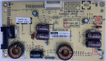43TX77 617LT0927.S1 168P-D43XX0-W0 LED Driver