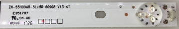 TVL55UHDPR001 ZN-55H09AR-5L+5R 60908 V1.3 LED Backligh