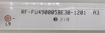 MD31500UE Set3 2x RF-​FU490005AE30-1201 und 1x RF-​FU490005BE30-1201 LED Backlight